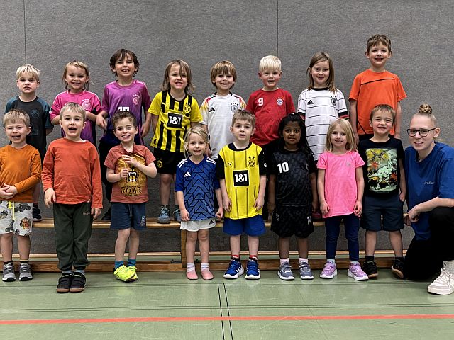 Mannschaftsbild Handballzwerge